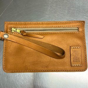 NEW Portland Leather Havana Adriana Clutch